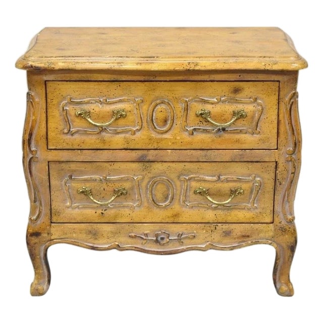 Vintage Italian Salesman Sample Louis XV Commode Jewelry Box Miniature Chest For Sale