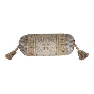 Vintage Decorative Bolster Pillow For Sale