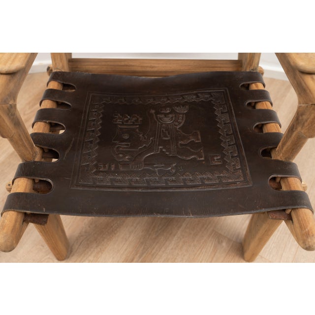 Angel I. Pazmino Lounge Chair by Angel Pazmino from Muebles De Estilo, 1960s For Sale - Image 4 of 6