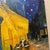 1990s Vintage Vincent Van Gogh "Café Terrace at Night" Print on Board For Sale - Image 5 of 7