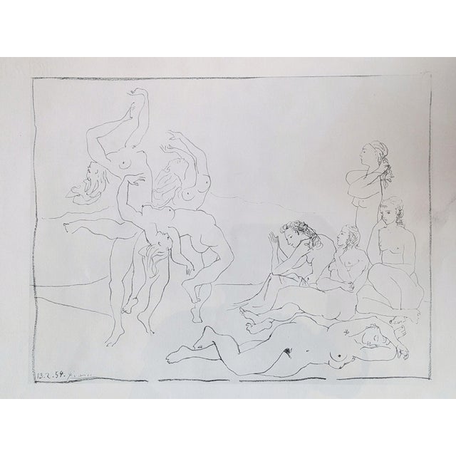 1950s Pablo Picasso, Danses, Nudes, Lithograph, 1954 For Sale - Image 5 of 7