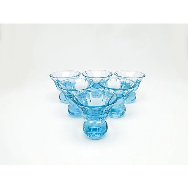 Art Deco Vodka Shots, 1930s, Set of 6 For Sale - Image 9 of 10