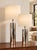 Mid-Century Modern Mid Century Modern Vintage Chrome Cylinder Table Lamps, Set of 2, C. 1970's For Sale - Image 3 of 12