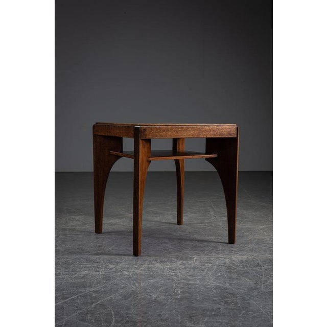 Amsterdam School Side Table, 1920s For Sale - Image 4 of 12