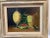 Realism 1960s Still Life Oil on Canvas Painting Depicting Fruit and Pitcher For Sale - Image 3 of 10