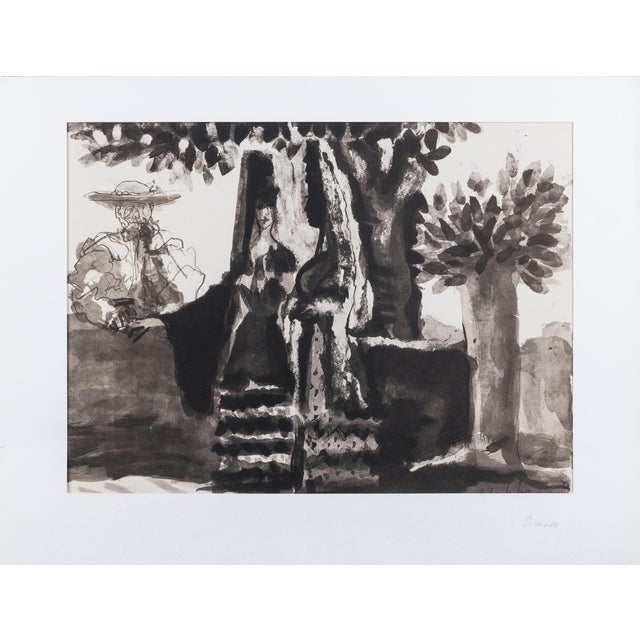 After Pablo Picasso, Women in the Shade, 1960, Lithograph For Sale