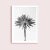 Black 'Palm Tree' Art Print, Large Contemporary Minimalist Black and White Fine Art Photograph, Tropical Coastal Wall Art, 30 X 45" Photography Print For Sale - Image 8 of 8