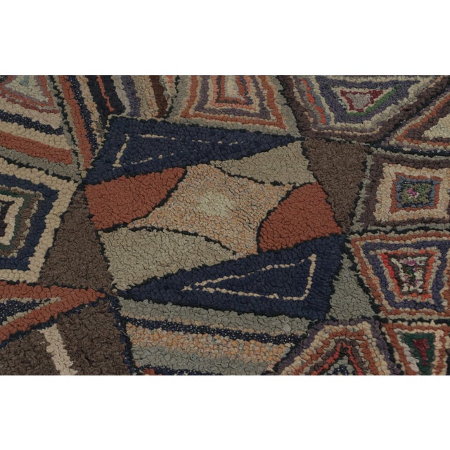Rug & Kilim Vintage Turkish Anatolian Square Prayer Rug With Floral Mihrab Design - Rug & Kilim For Sale - Image 4 of 7