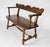 Arts & Crafts Jamestown lounge Feudal bench, Romweber Viking oak style. Item features believed to be Feudal Oak Collection...