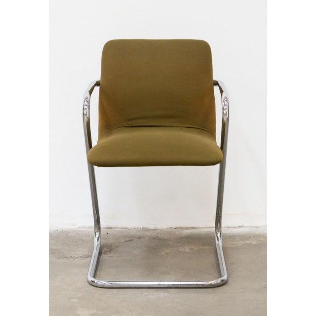 Vintage Round Glass Table with Chairs and Coffee Table, 1970s, Set of 6 For Sale - Image 12 of 18