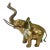 Vintage Mid Century Solid Brass Elephant For Sale
