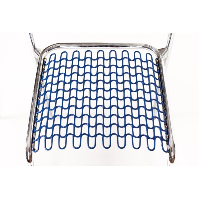 Mid Century Vintage Modernist Thonet Softec Chairs by David Rowland — Chrome Frames — Pair For Sale - Image 10 of 11