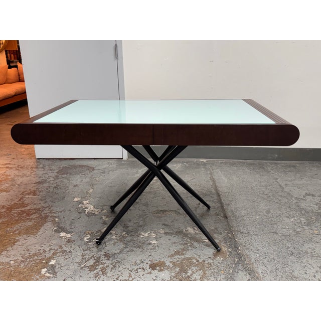 Cattelan Italia Cattelan Italia Modular Glass Top Table, Vintage For Sale - Image 4 of 12