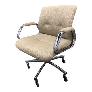 1970's Vintage Panton Era Steelcase Office Chair For Sale