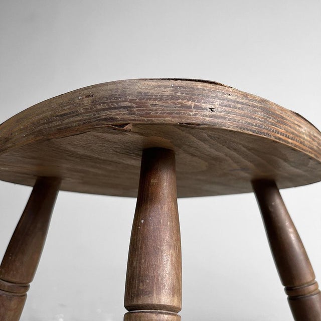 Set of English Wooden Stools, 1920s For Sale - Image 10 of 16