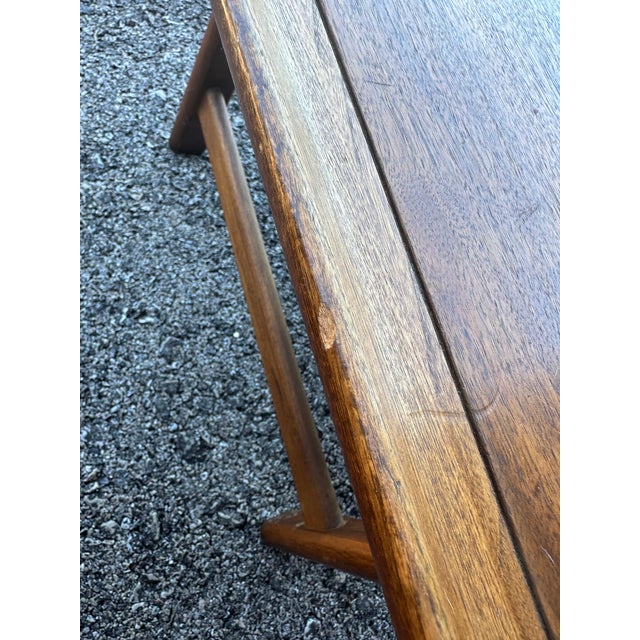 1960s Lane “Vogue” Mid-Century Modern Walnut Coffee Table & End Tables – 3-Piece Set For Sale - Image 9 of 15