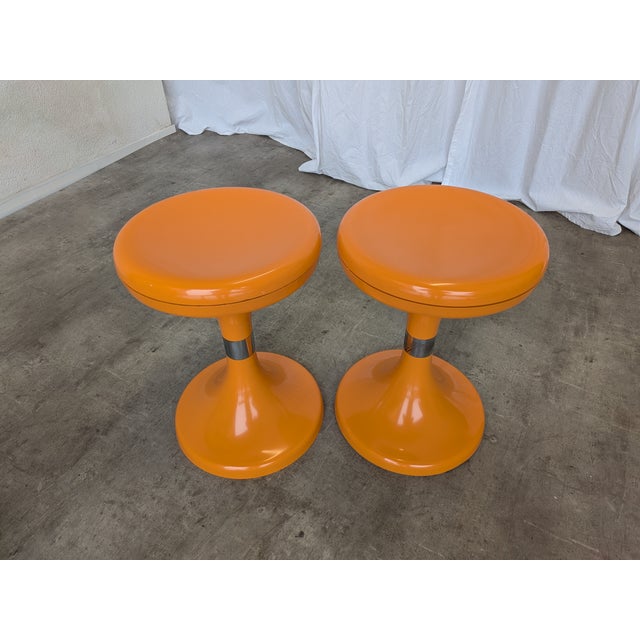 Vintage Mushroom Stool from Meblo, 1960s For Sale - Image 3 of 16