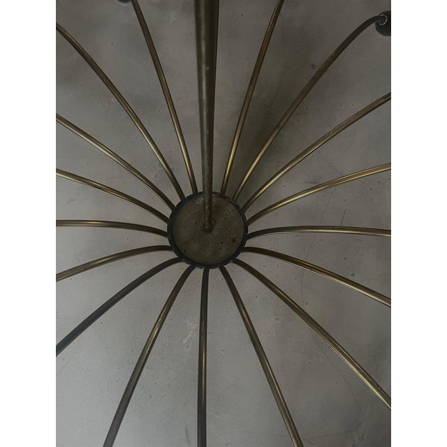 1950s Space Age Sputnik Chandelier, 1950s For Sale - Image 5 of 6