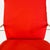 Modern Norwegian Adjustable Armchair Metal in Wood and Red Fabric, 1980s For Sale - Image 17 of 18