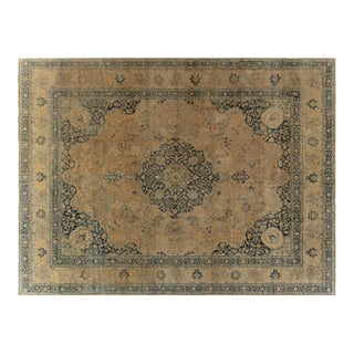 Authentic Persian Tabriz Handmade Wool Rug For Sale