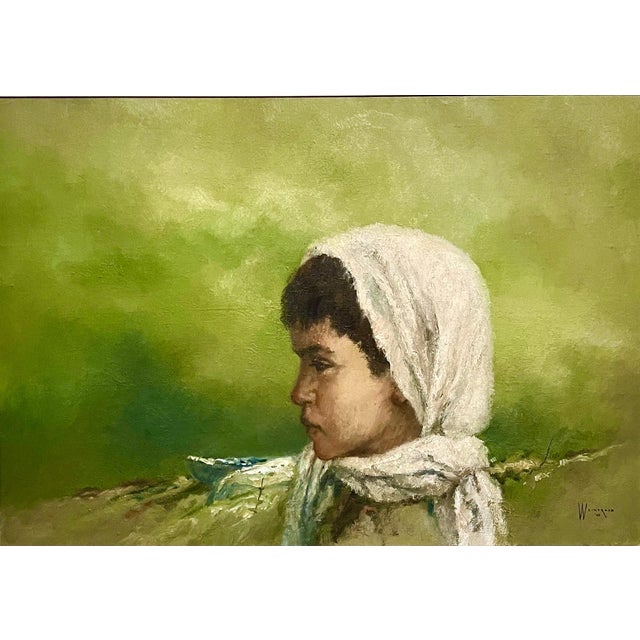 William (Sunny) Weintraub, Israeli (Born 1926) Oil on masonite William Weintraub (He was also known as Shlomo Weintraub...