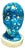 Hand Built Glazed Ceramic Night Lamp For Sale
