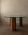 Mid-Century Modern Vintage Glass Dining Table with Enamel Column Base from Saporiti Italia, 1980s For Sale - Image 3 of 18