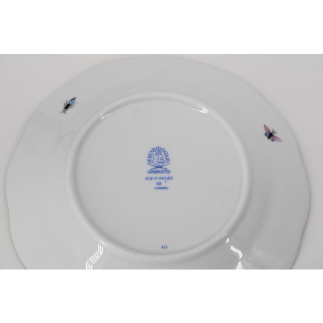 Herend Herend Rothchild Bird Salad Dessert Plate 7.5" Never Used For Sale - Image 4 of 5