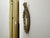 Silver English 1900s Silver Gilt Convex Girandole Bullseye Mirror with Eagle Motif For Sale - Image 8 of 9
