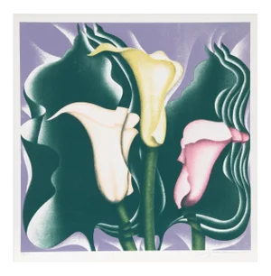 1970s Jack Brusca - Calla Lily Serigraph