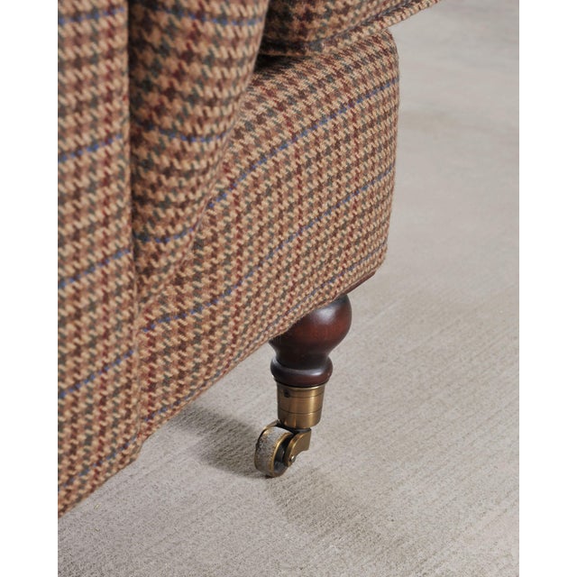 Ralph Lauren Country English Somerville Sofa Settee in Tweed For Sale - Image 14 of 18