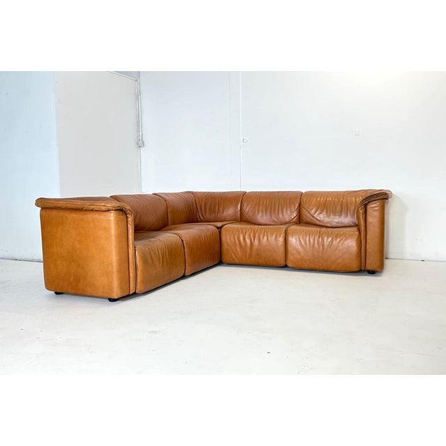 Manufacturer: Wittmann/Karl Wittmann Color: brown leather Model: High Bar Dimensions: width 80 cm, depth 80 cm, height 69...