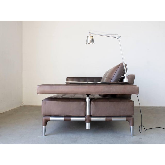 Prive Sofa by Philippe Starck for Cassina and Archimoon Lamp from Flos, 2007, Set of 2, in Good conditions. Designed from...