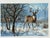 Winter Sunrise - Whitetail Deer LARRY ZACH Deer in a Snowy Forest SIGNED PRINT LARRY ZACH is one of the most important...