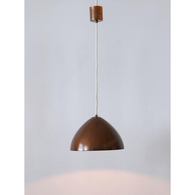 Mid-Century Modern Copper Pendant Lamp, Finland, 1950s For Sale - Image 6 of 18