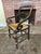 19th Century Antique American Sheraton Style Hand-Painted Rush Seat Armchair For Sale - Image 11 of 11