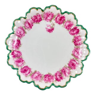 French Haviland Limoges Petal Shaped Rose Bowl For Sale