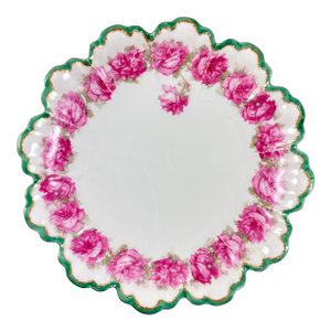 French Haviland Limoges Petal Shaped Rose Bowl