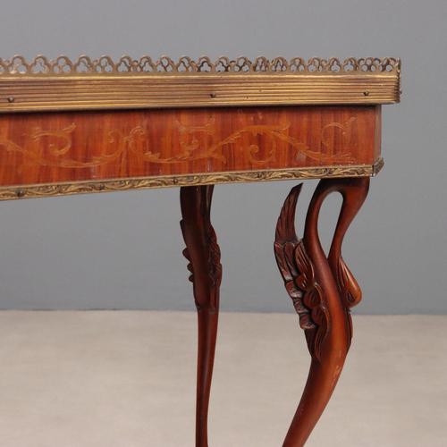 Small Antique Fruit Wood Bois de Rose Table, 20th Century For Sale - Image 3 of 14