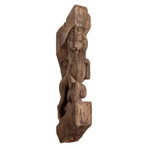 Antique Indian Mythological Guardian Lion with Gujerat
