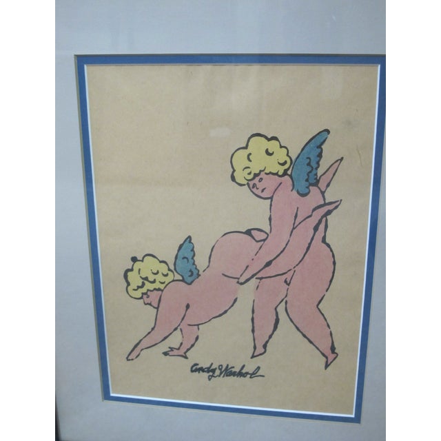 Andy Warhol (1928-1987), Untitled, from "In the Bottom of my Garden", series, c1956. Watercolor on offset lithograph. Two...