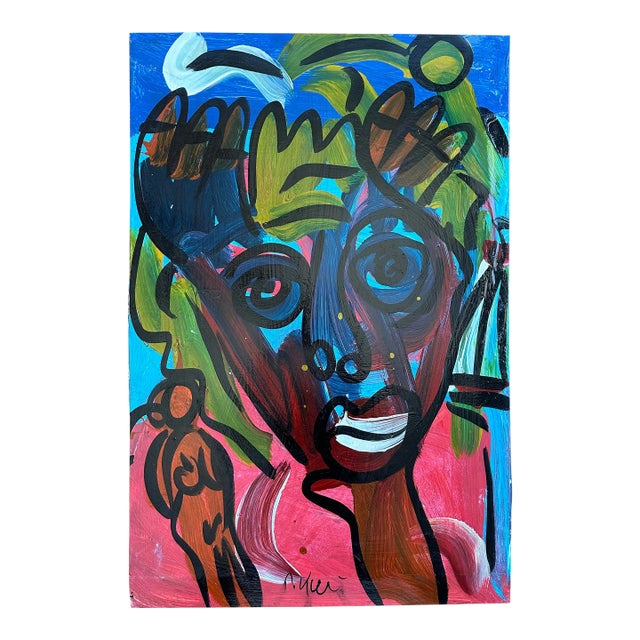 Original Peter Keil Painting - Junge Wilde Collection For Sale