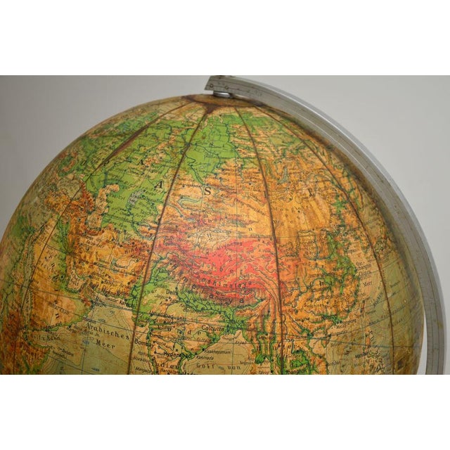 Large Vintage Floor Standing Globe, 1960s For Sale - Image 6 of 12
