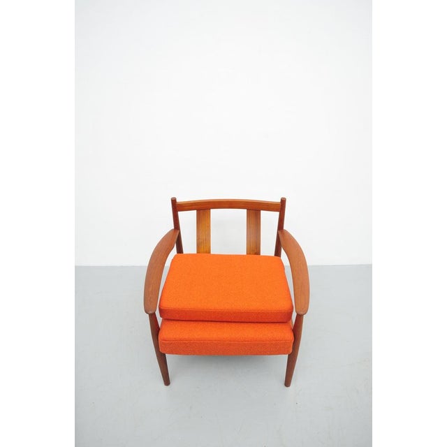 Easy Chair in Teak by Grete Jalk for France & Son, 1950s For Sale - Image 9 of 11
