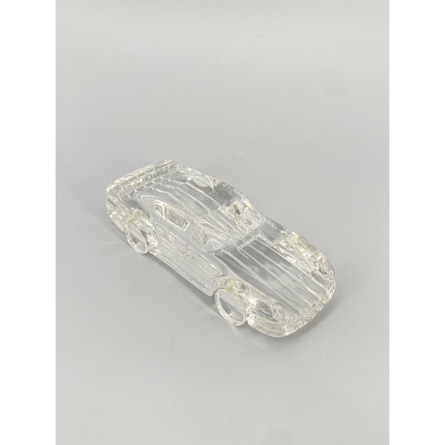 Glass Table Model of a Porsche 911 Sc / 959 Tribute from Riedel For Sale - Image 18 of 18