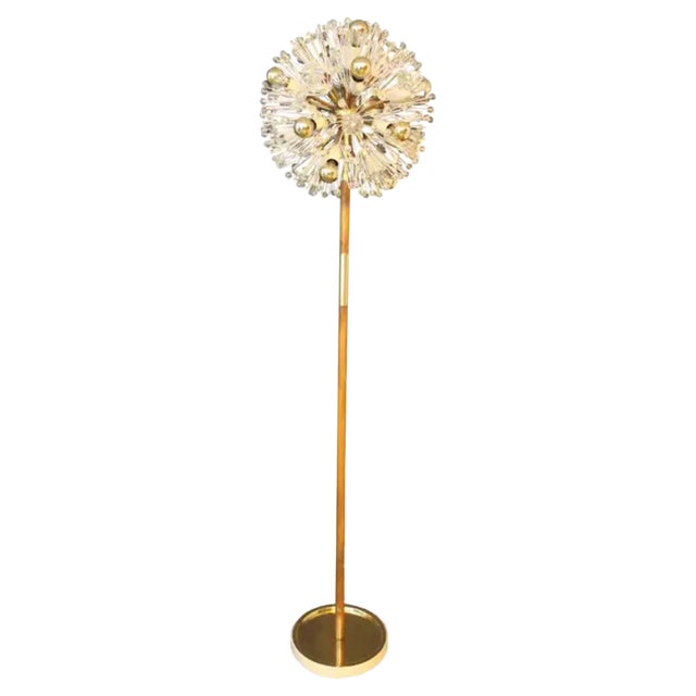Vintage Dandelion Floor Lamp by Emil Stejnar for Nikoll, 1950 For Sale