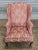 Chippendale Late 20th Century Watkins Brothers Chippendale Mahogany Wing Chair Ball & Claw Feet Connecticut Made For Sale - Image 3 of 7