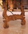 19th C. Spanish Baroque Walnut Refectory Table With Iron Stretcher For Sale - Image 4 of 9