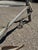 Metal Antique English Victorian Maritime Cast Iron Large Boat Ship's Anchor and Rope For Sale - Image 7 of 18