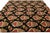 Contemporary Hand-Knotted Wool Ikat Area Rug With Venetian Shell Motifs in Rust For Sale - Image 11 of 12